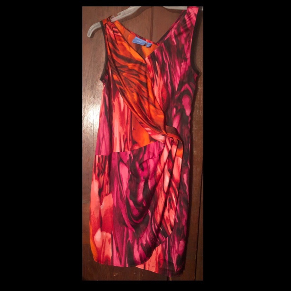 Size small Simply Vera Vera Wang multi-color dress